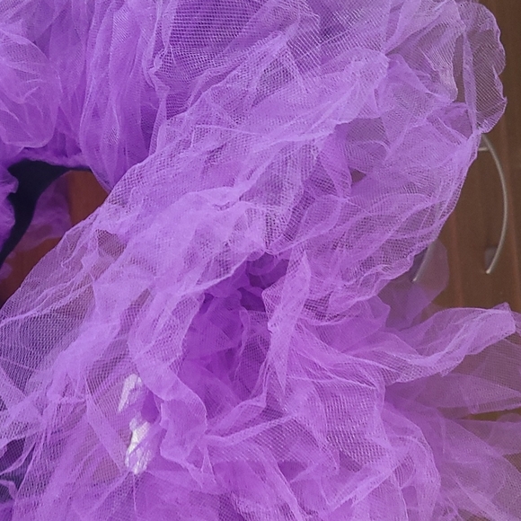 Purple tulle tutu skirt - Picture 2 of 2